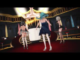 Mmd r 18 [normal] hamakaze & urakaze & isokaze easy dance author 000