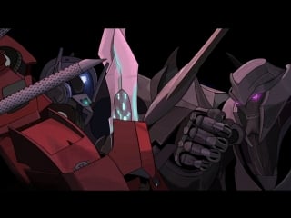 Transformers prime optimus prime vs megatron