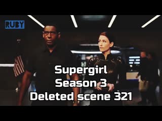 Supergirl deleted scene 3×21 | alex, j'onn, (winn)