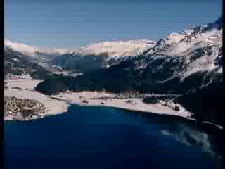 Bmw sauber drives on frozen lake at white turf 2007