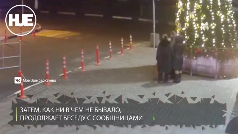 Вандалы воруют игрушки с городской ёлки в орехово зуеве