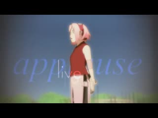 Applause sakura haruno