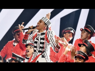 Janelle monae shows off her black girl magic in her performance! | bet awards 2018