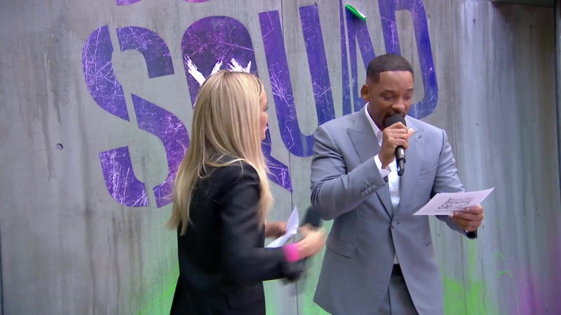 Отряд самоубийц (porn squad) звёзды фильма на премьере в лондоне