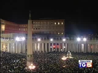 Rome, vatican, april 2 2005 at 937 p m