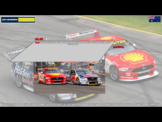 Virgin australia supercars championship sydney supersprint, гонка 3, [a21 network russian motorsport television]