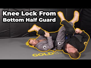 Dean lister kneebar entry from bottom half guard