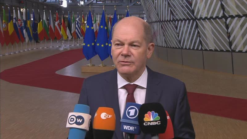 Live bundeskanzler scholz gibt pressekonferenz nach energietreffen im belgischen seebrügge
