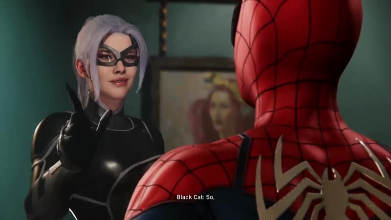Spider man ps4 black cat super psycho love gmv