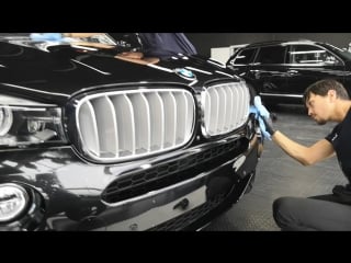 Bmw x5 обработан ceramic pro 9h, плюс защита кожаного салона