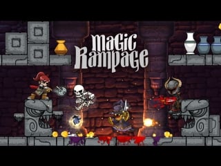 🐶поляковский летсплей🐶 magic rampage😇 (шикарный платформер)