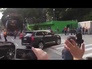 Paul mccartney arriving at allianz parque march 27 2019 filmed by andré moura