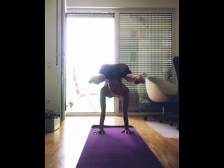 Ekaterina demina the best way to end the productive week!! 🤸🏻‍♂️