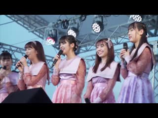 Momoiro clover z, namie joshi hatsu kumiai fukkou namie machi tookaichi matsuri (2019 11 24)