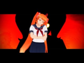 【mmd】(yandere simulator) baka! ❀osana najimi❀