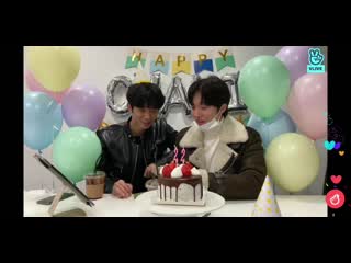 210117 chani vlive | birthday present