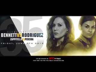 Who will cement themselves as the next 1 flyweight contender witness invictafc35 @deannadbennett vs @kari rod8 this june 7th liv