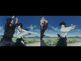 Kazemakase tsukikage ran (artist takeshi koike) with anime4k upscaling