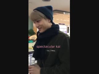 [fancam] 181219 @ kbs r cool fm / kai