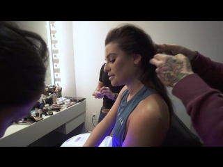 Brad goreski styles lea michele for “the ellen degeneres show” (from “that’s life”)