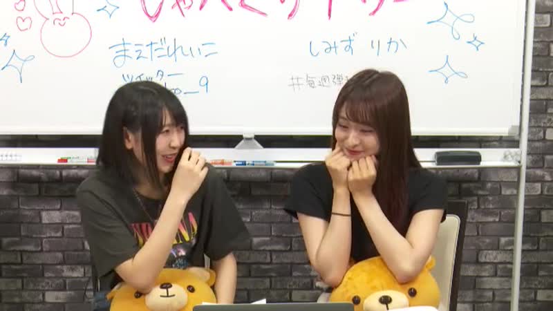 190620 nmb48 no shabekuri hour #78 (maeda reiko, shimizu rika)