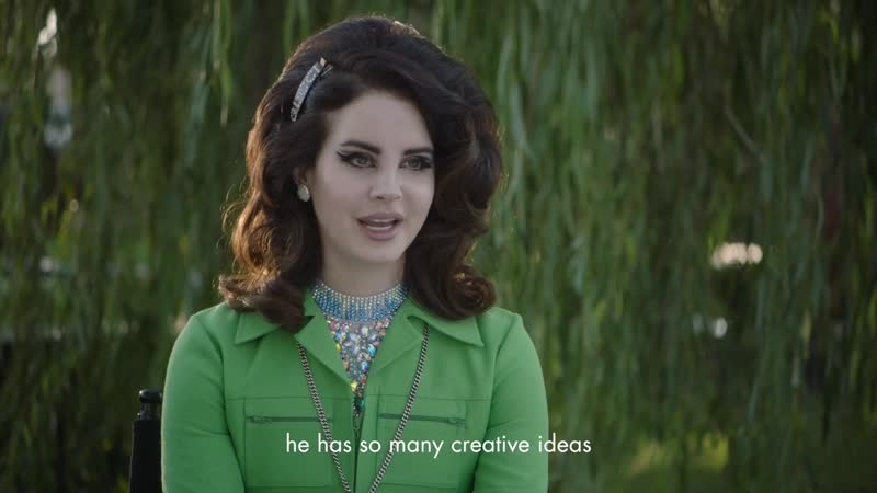 Lana del rey behind the scene of #foreverguilty campaign