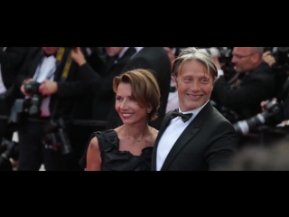 Mads mikkelsen & hanne jacobsen cannes 2016