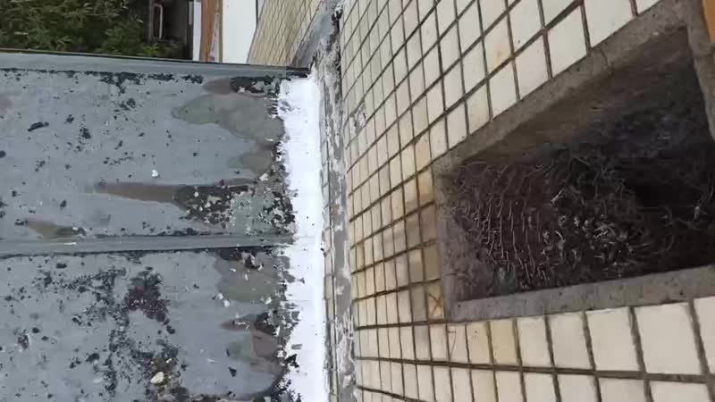 Герметизация шва на балконе