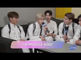 [180813] monstax interview @ young hollywood