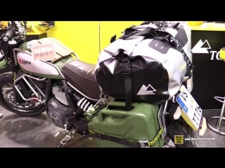 2016 ducati scrambler customized by touratech