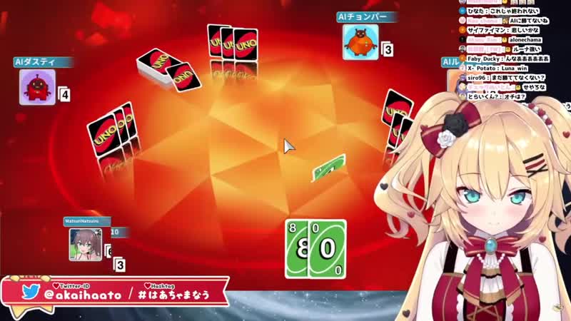 [kamitsurugi] haachama doesn't have friends so she invented some !