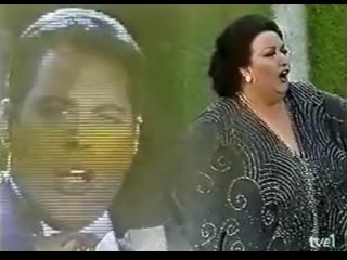 Barcelona freddie mercury m caballé @ uefa 99 stadium