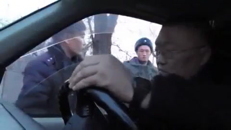 Общение с гаишником