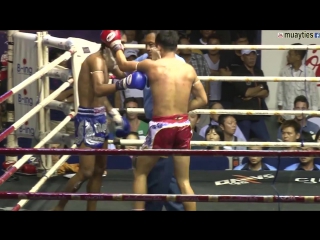 Muay thai fight petchboonchu vs chamuaktong, rajadamnern stadium bangkok 11th june 2015