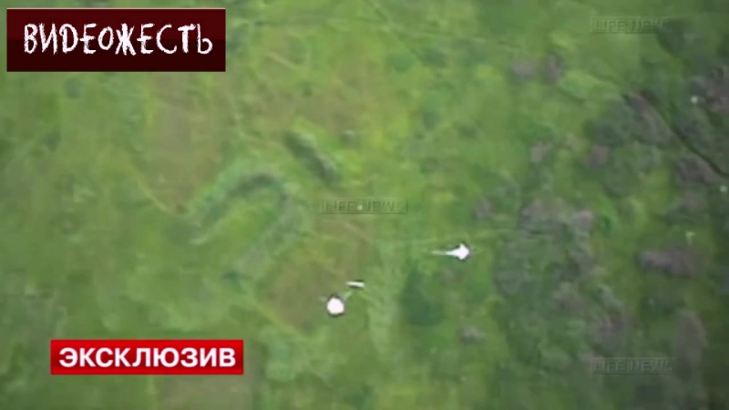 Неудачно приземлился © видеожесть