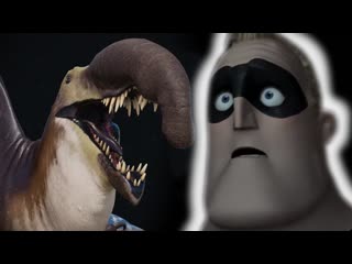 Mr incredible finds out the truth behind spinosaurus