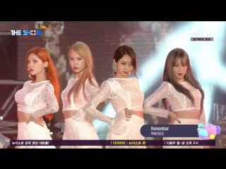 Nine muses remember @ the show k pop super concert 170725