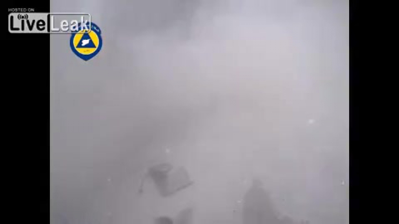 Идлиб взрыв бомбы в нескольких метрах