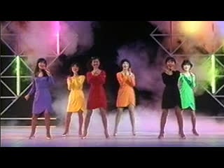 Junko, hiromi, ikue, hitomi, seiko ai no corrida on 32th nhk kouhaku uta gassen 1981