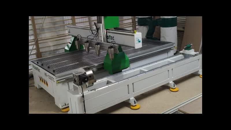 Woodtec 1325 ts модернизация на 4 шпинделя