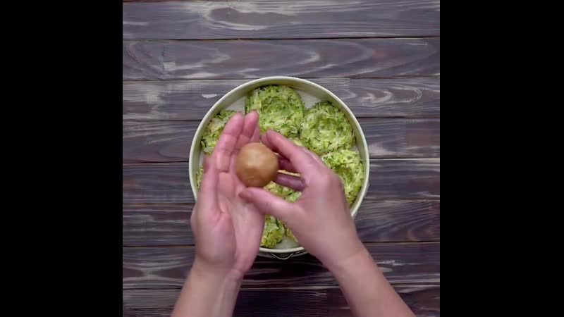 Кабачок с фаршем