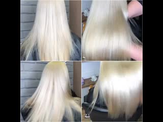 Btox brazilian keratin blond