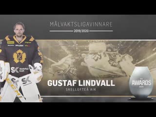 Gustaf lindvall kniper förstaplatsen i målvaktsligan när grundserien summeras med sina 909 räddningar på 36 matcher