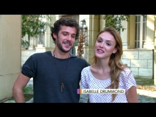 Isabelle drummond e jayme matarazzo relembram parcerias em novelas