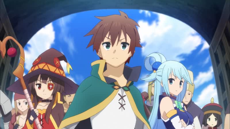 Богиня благословляет этот прекрасный мир 1 2 сезон ( все серии подряд ) anidub