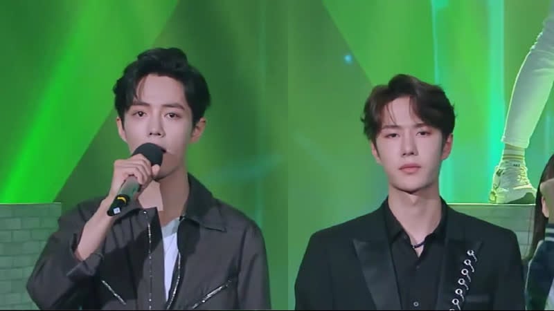 Ван ибо и сяо чжань / 王一博,肖战 / wang yibo &amp; xiao zhan «смех над морем/沧海一声笑/blue sea laughter» (рус суб )