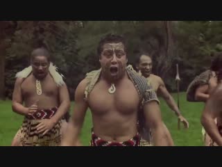 Maori haka dance