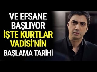 Necati şaşmaz müjdeyi verdi ; kurtlar vadisi kaos şubat'da başlıyor