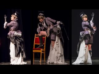 Black butler ciel phantomhive victorian dress cosplay at toguchi 2019