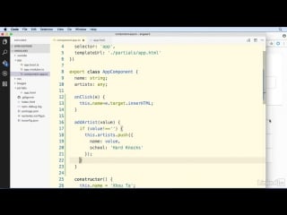 Lynda – learning angularjs 2 feb 2017